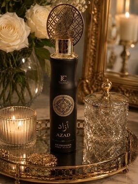 Azad Black & Gold Air Freshener